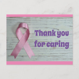 Tack för att du bryr dig vykort