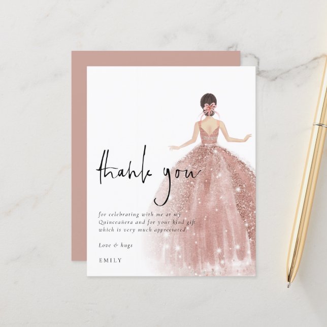 Tack för att du budgeterade Ro, Guld, brun Quincea (Fram/Back In Situ)