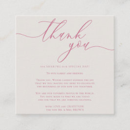 Tack för att du delar bröllopsdag tilläggskort