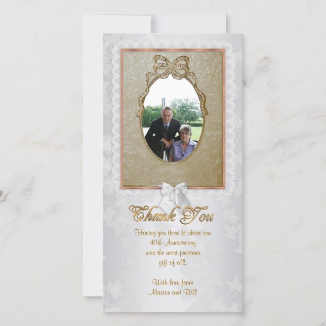 Tack för att du fick ett specialtillfälle med foto (Framsida)