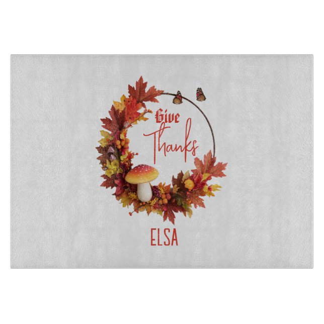 Tack för att du fick Ge under hösten (Framsidan)