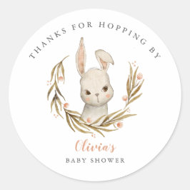 Tack för att du fick hjälp av babyvisningsfavorite runt klistermärke