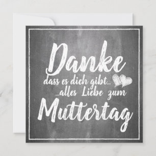 Tack för att du finns - Mors dag - Krittavla