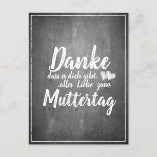 Tack för att du finns - Mors dag - Krittavla Helg Vykort