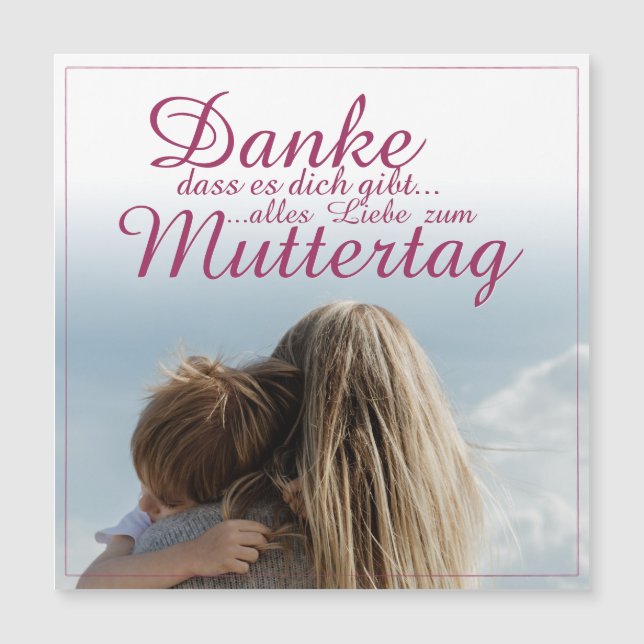 Tack för att du finns, mors dag, mamma & barn (Framsida)