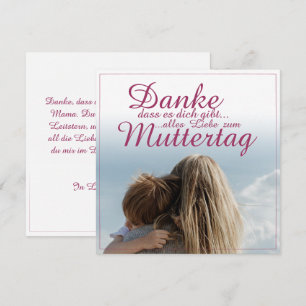 Tack för att du finns, mors dag, mamma & barn