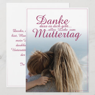 Tack för att du finns, mors dag, mamma & barn