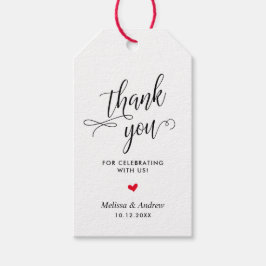 Tack för att du firar med oss, Bröllop Presentetikett