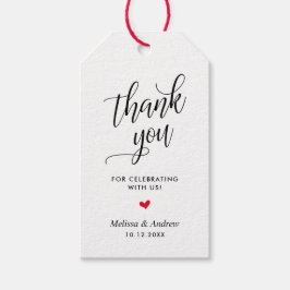 Tack för att du firar med oss, Bröllop Presentetikett
