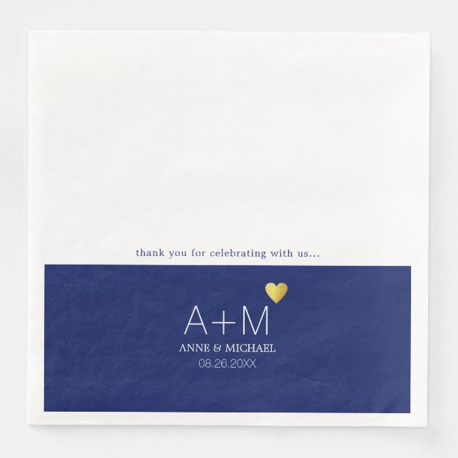 Tack för att du firar med oss... pappersservett (Framsida)