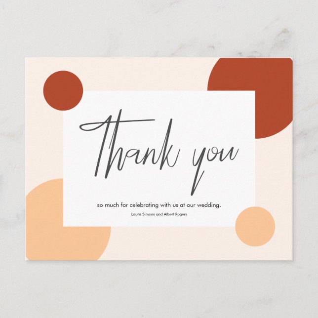 Tack för att du firar med oss.. vykort (Framsida)