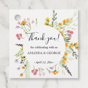 Tack för att du föredrar taggar gåvor etiketter