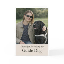 Tack för att du fostrade min ledarhund – Black Lab