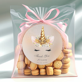 Tack för att du fyller år Classic Round Sticker Runt Klistermärke