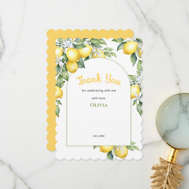 Tack för att du fyller år med citru. kort (Fram/Back In Situ)