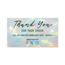 Tack för att du har affärskortet