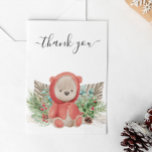 Tack för att du har Baby Bear Shower Boho Anteckningskort<br><div class="desc">Den här designen kan vara personlig i det område som tillhandahålls genom att ändra fotot och/eller text. Du kan också anpassa den genom att klicka på Anpassa den här mallen och sedan välja klicka för att anpassa ytterligare alternativ och ta bort eller ändra färg i bakgrunden, lägga till text, ändra...</div>