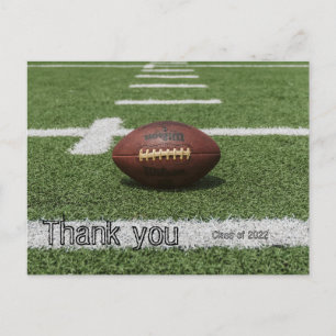 Tack för att du har bokat Rugby boll idrottsklass Vykort