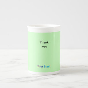 Tack för att du har elegant anpassningsbar c benporslin mugg