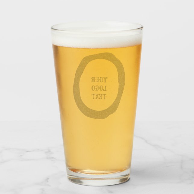 Tack för att du har elegant anpassningsbar c glaskopp (Baksida fylld)