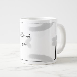 Tack för att du har elegant anpassningsbar c jumbo mugg