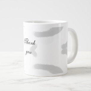 Tack för att du har elegant anpassningsbar c jumbo mugg