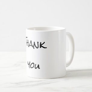 Tack för att du har elegant anpassningsbar c kaffemugg