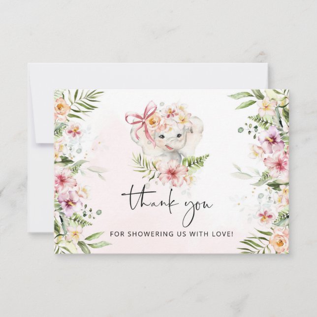 Tack för att du har en barnsköljning. kort (Framsida)