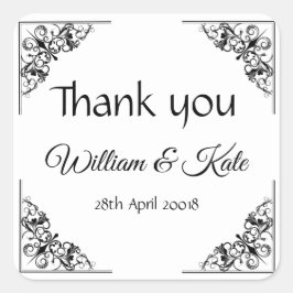 Tack för att du har etiketterat klistermärken i Br