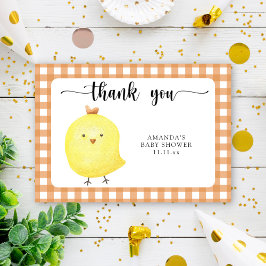 Tack för att du har fått baby-kycklingbabyn.