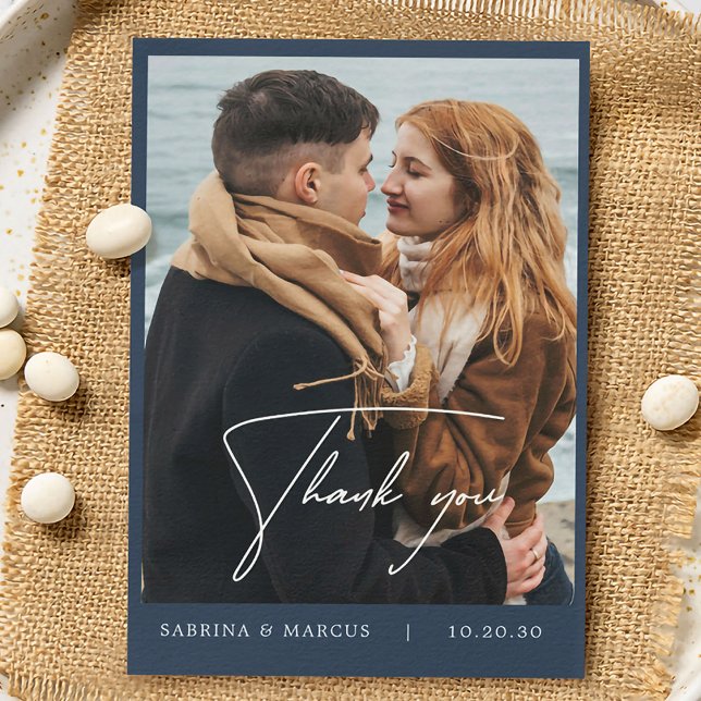 Tack för att du har fått Bröllop-fotot med blå Blo (Skapare uppladdad)