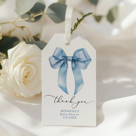 Tack för att du har fått en så blå bugg. presentetikett