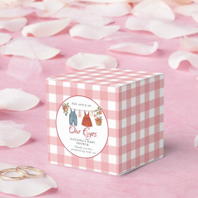 Tack för att du har fått ta hand om ögon Fruit Fal Presentaskar (Bröllop)