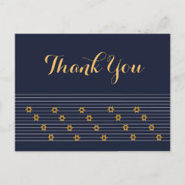 Tack för att du har gjort det. vykort