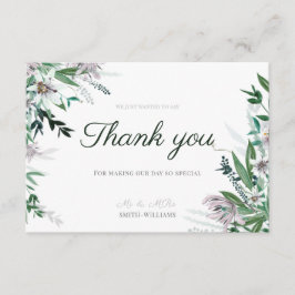 Tack för att du har kortet bröllop tilläggskort