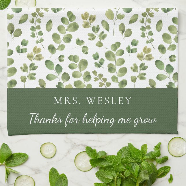 Tack för att du hjälper mig att odla kökshanddukar (Vikta)