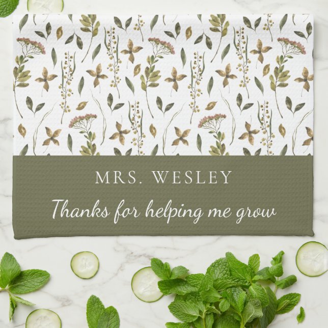 Tack för att du hjälper mig att odla kökshanddukar (Vikta)