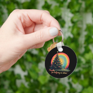 Tack för att du hjälper mig att Shine Heartfilt Gr Nyckelring