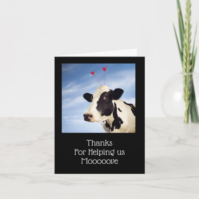 Tack för att du hjälper oss att flytta kort (Framsida)