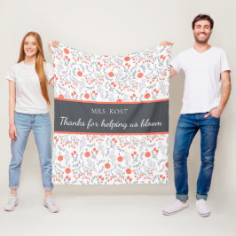 Tack för att du hjälper oss Bloom Teacher Fleece B