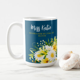 Tack För Att Du Hjälpte Mig Blomma Tusenskönas Mug Kaffemugg