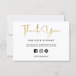 Tack för att du infogar Anpassningsbar för Guld Li