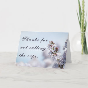 Tack för att du inte ringer till butikerna