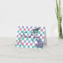 Tack för att du kissar babyduschkort kort