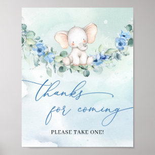 Tack för att du kom med elegantens skript poster