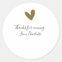 tack för att du kom namn sms guld hjärta