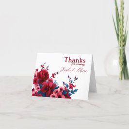 Tack för att du kom och ditt namn