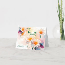 Tack för att du kom och ditt namn kort