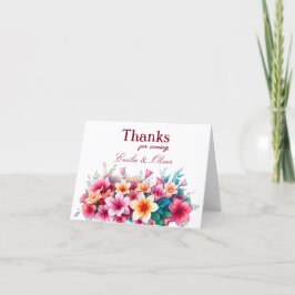 Tack för att du kom och ditt namn kort