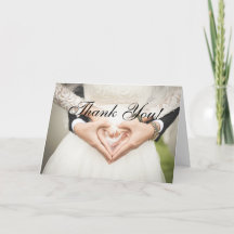 Tack för att du kom till bröllopskortet